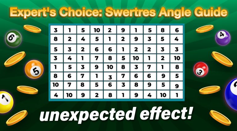 How to use the Swertres Angle Guide